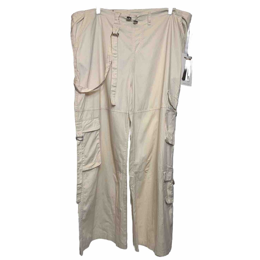 Angel Kiss‎ Cargo wide bottom pants Woman's Size XL NEW